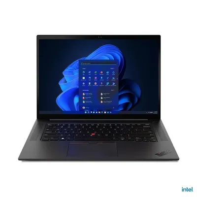 Lenovo ThinkPad laptop 16" WQUXGA i7-12800H 32GB 1TB RTX3070Ti W11Pro fekete Lenovo ThinkPad X1 Extreme 5 : 21DE001MHV fotó