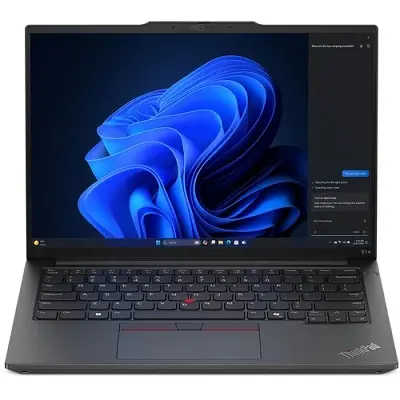 Lenovo ThinkPad laptop 14" WUXGA R7-7735HS 16GB 512GB Radeon NOOS fekete Lenovo ThinkPad E14 G6 : 21M3003PHV fotó