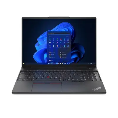 Lenovo ThinkPad laptop 16" WUXGA R7-7735HS 16GB 512GB Radeon DOS fekete Lenovo ThinkPad E16 G2 : 21M5002PHV fotó