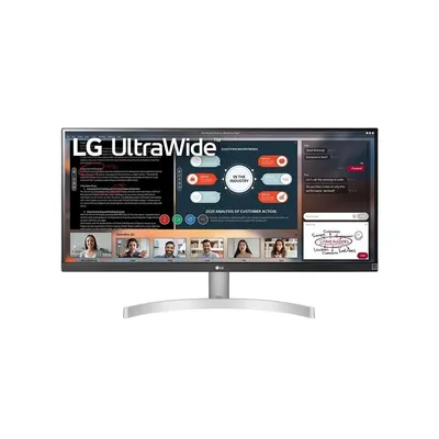 Monitor 29" 2560x1080 IPS HDMI DP LG 29WN600-W : 29WN600-W.AEU fotó