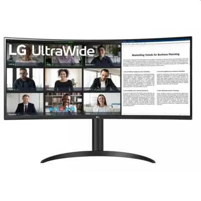 Monitor 34" 3440x1440 VA HDMI DP LG 34WR55QC-B : 34WR55QC-B.AEU fotó