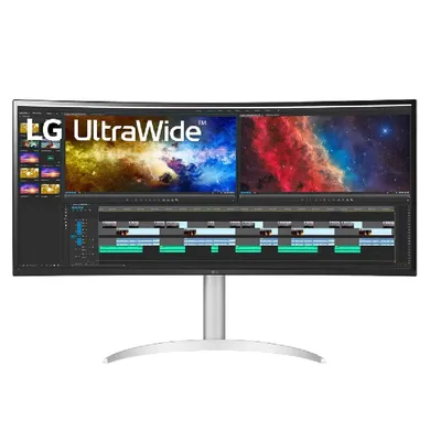 Monitor 38" 3840x1600 IPS HDMI DP LG 38WP85C-W : 38WP85C-W.AEU fotó