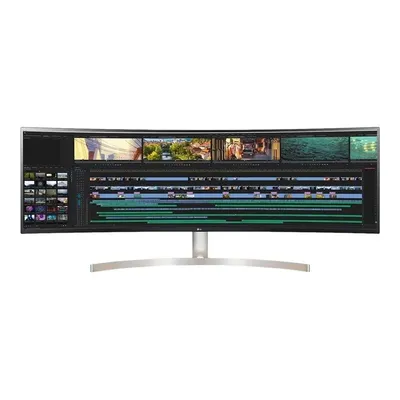 Monitor 49" 5120x1440 IPS HDMI DP USB USB-C LG 49WQ95C-W : 49WQ95C-W fotó