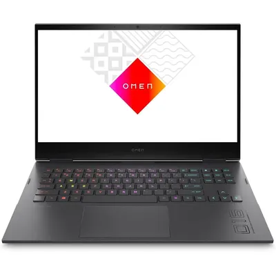 HP Omen laptop 16" FHD i7-11800H 16GB 512GB RTX3060 DOS fekete HP Omen 16-b0002nh : 4P825EA fotó