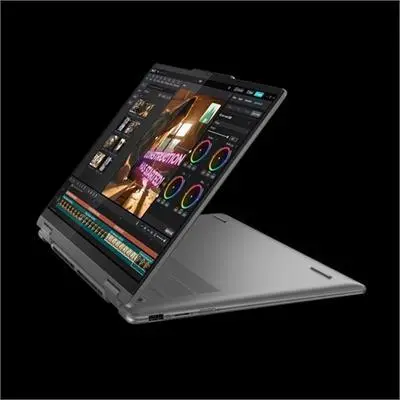 LENOVO Yoga 7 laptop 14" WUXGA AMD Ryzen 7 8840HS 16GB, 512GB  Win11 Home szürke : 83DK004RHV fotó