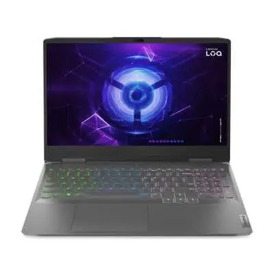 Lenovo LOQ laptop 15,6" FHD i5-12450HX 24GB 1TB RTX4050 DOS szürke Lenovo LOQ 15IAX9 : 83GS00E2HV fotó