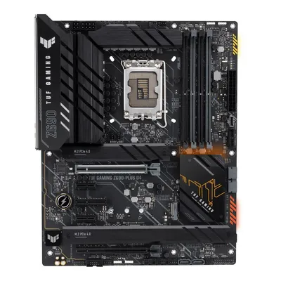 Alaplap Z690 LGA1700 4xDDR4 Asus TUF Gaming Z690-PLUS D4 ATX : 90MB18U0-M0EAY0 fotó