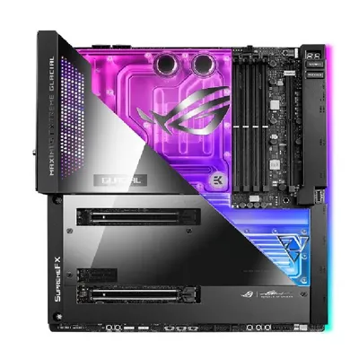 Alaplap Z690 LGA1700 4xDDR5 Asus ROG Z690 Maximus Extreme Glacial E-ATX : 90MB1A60-M0EAY0 fotó