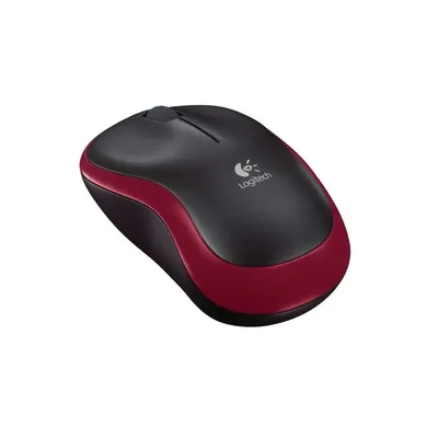 Vezetéknélküli egér Logitech M185 piros : 910-002240 fotó