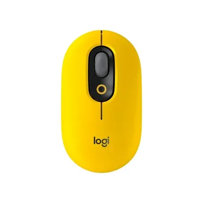 Vezetéknélküli egér Logitech POP sárga : 910-006546 fotó