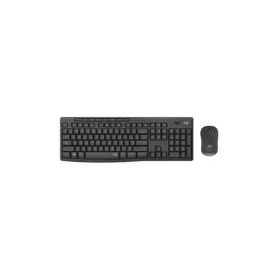 Vezetéknélküli billentyűzet + egér Logitech MK295 fekete HU : 920-009806 fotó