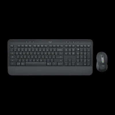 Vezetéknélküli billentyűzet + egér Logitech MK650 grafitszürke HU : 920-011008 fotó