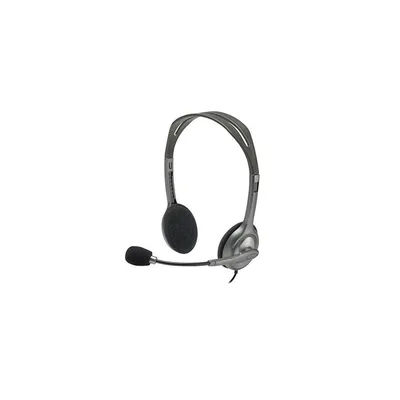 Fejhallgató mikrofonos Logitech H111 stereo : 981-000594 fotó