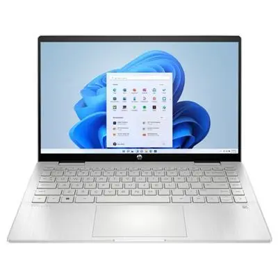 HP Pavilion x360 laptop 14" FHD Touch i3-1315U 8GB 512GB Int.VGA Win11 ezüst : 9R2N3EA fotó