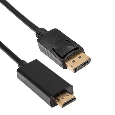 Kábel  HDMI - DisplayPort 1.8m  fekete Akyga - Már nem forgalmazott termék : AK-AV-05 fotó