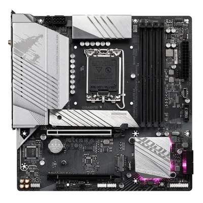 Alaplap B760 LGA1700 4xDDR5 Gigabyte B760M Aorus Elite mATX : B760M-AORUS-ELITE-AX fotó