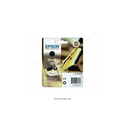 EPSON T1621 tintapatron fekete 5,40 ml Patron 16 : C13T16214010 fotó