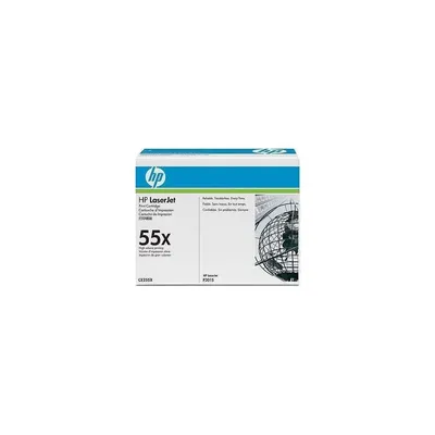 HP 55X fekete nagykapacitású toner : CE255X fotó