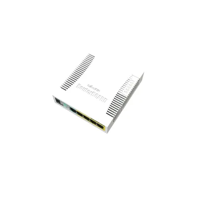 MikroTik RB260GSP/CSS106-1G-4P-1S 5port GbE 1xGbE SFP PoE switch : CSS106-1G-4P-1S fotó