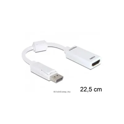 Adapter Displayport male > HDMI female Delock : DELOCK-61767 fotó