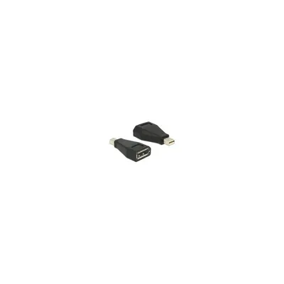 Adapter Displayport mini male > Displayport female : DELOCK-65238 fotó