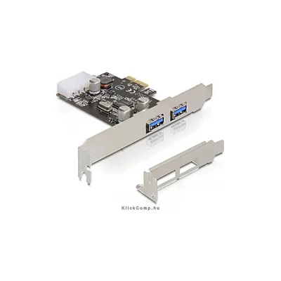 PCI Express kártya > 2x USB 3.0 Delock : DELOCK-89243 fotó