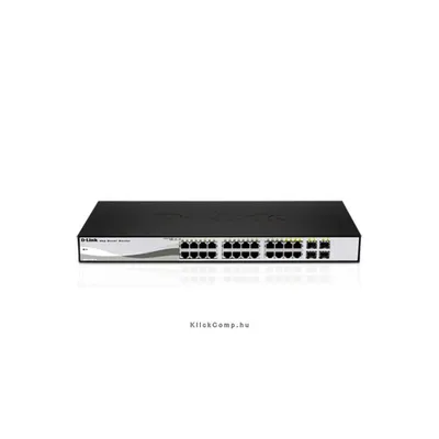 10 port switch 10/100/1000 Gigabit PoE Smart Switch including 2 Combo 1000BaseT/ : DGS-1210-10P fotó