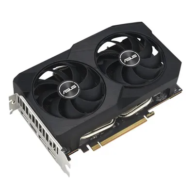 VGA RX7600 8GB GDDR6 128bit PCIe Asus AMD Radeon RX7600 DUAL videokártya : DUAL-RX7600-O8G-V2 fotó