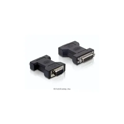 DVI 24+5pin anya > VGA 15pin apa adapter : Delock-65017 fotó