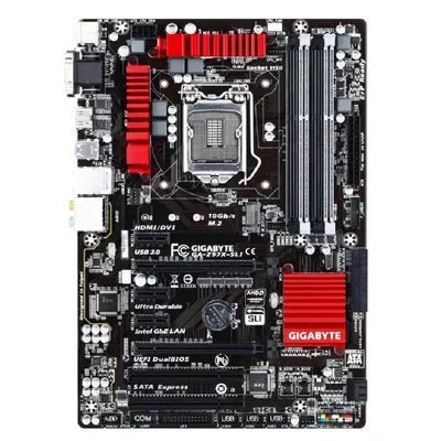 Alaplap Z97 LGA1150 4xDDR3 Gigabyte Z97X ATX : GA-Z97X-SLI fotó