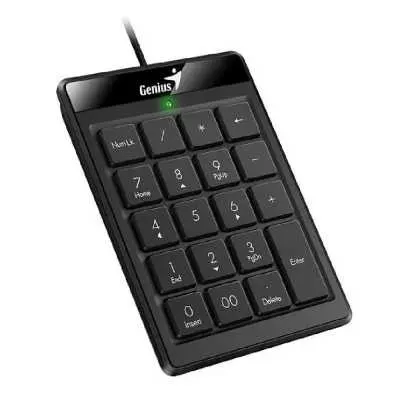 Numerikus billentyűzet USB Genius Numpad 110 Slim fekete : GENIUS-31300016400 fotó