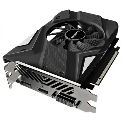 VGA GTX1650 4GB GDDR6 128bit PCIe Gigabyte nVIDIA GeForce GTX1650 videokártya : GV-N1656OC-4GD-2.0 fotó