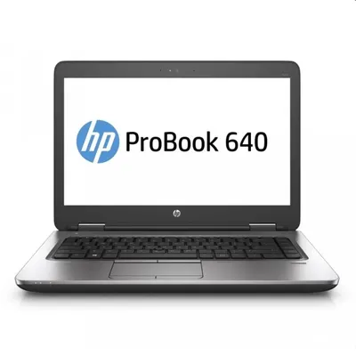HP ProBook laptop 14" FHD i5-6200U 8GB 256GB HD W10 ezüst HP ProBook 640 G2 : HP-99742011 fotó