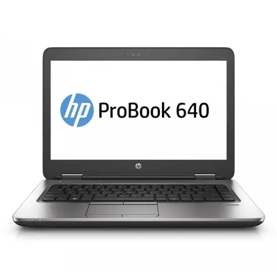 HP ProBook laptop 14" FHD i5-6200U 4GB 500GB HD W10Pro szürke HP ProBook 640 G2 : HP-99900039 fotó