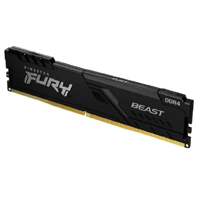 16GB DDR4 memória 3200MHz 1x16GB Kingston FURY Beast Black : KF432C16BB_16 fotó