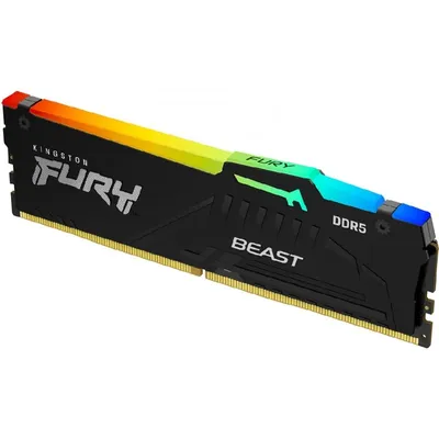 16GB DDR5 memória 5600MHz 1x16GB Kingston FURY Beast : KF556C40BBA-16 fotó