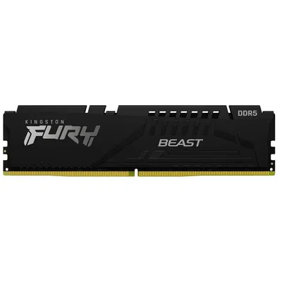 16GB DDR5 memória 5600MHz 1x16GB Kingston FURY Beast Black : KF556C40BB-16 fotó