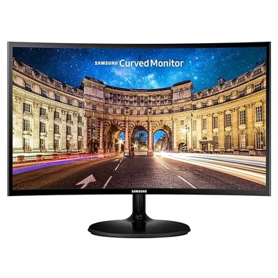 Monitor 23,5" 1920x1080 VA VGA HDMI Samsung C24F390FHR : LC24F390FHRXEN fotó