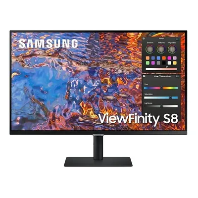 Monitor 32" 3840x2160 IPS HDMI DP USB USB-C Samsung ViewFinity S8 S32B800PXU : LS32B800PXUXEN fotó