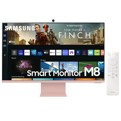 Monitor 32" 3840x2160 VA USB USB-C Samsung M8 S32BM80PUU : LS32BM80PUUXEN fotó