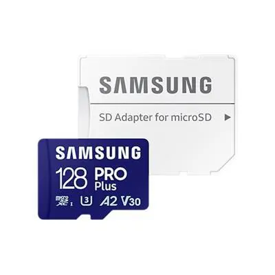 Memória-kártya 128GB microSDXC Class10 Samsung PRO Plus + adapter : MB-MD128SA_EU fotó