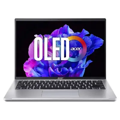 Acer Swift laptop 14" 2.2K i5-1335U 8GB 512GB IrisXe DOS ezüst Acer Swift Go : NX.KF7EU.008 fotó