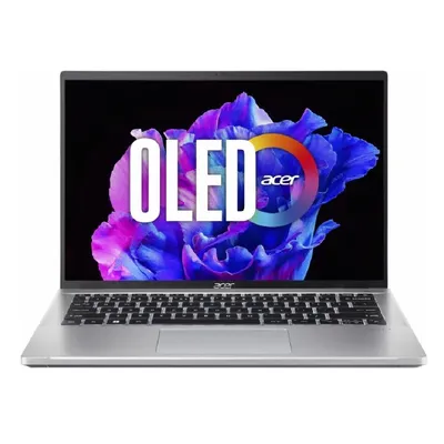 Acer Swift laptop 14" 2.8K i5-1335U 16GB 512GB IrisXe W11 ezüst Acer Swift Go : NX.KMZEU.002 fotó