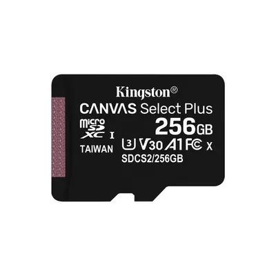 Memória-kártya 256GB microSDXC Class10 Kingston Canvas Select Plus : SDCS2_256GBSP fotó