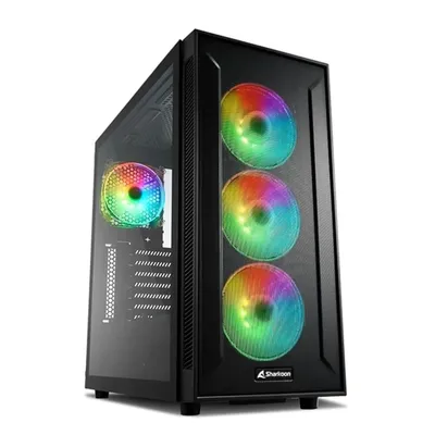 Számítógépház ATX ház Sharkoon TG6M RGB ATX FullTower : SHARK-4044951032136 fotó