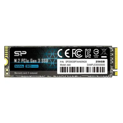 256GB SSD M.2 2280 NVMe P34A60 Silicon Power - Már nem forgalmazott termék : SP256GBP34A60M8 fotó