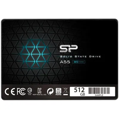 512GB SSD SATA3 Silicon Power Ace A55 : SP512GBSS3A55S25 fotó
