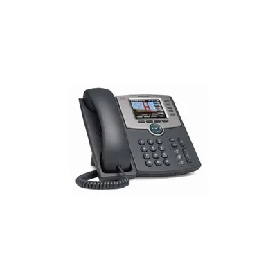 Cisco Voip telefon 5 vonal, színes kijelző, PoE, VPN, bluetooth : SPA525G2 fotó