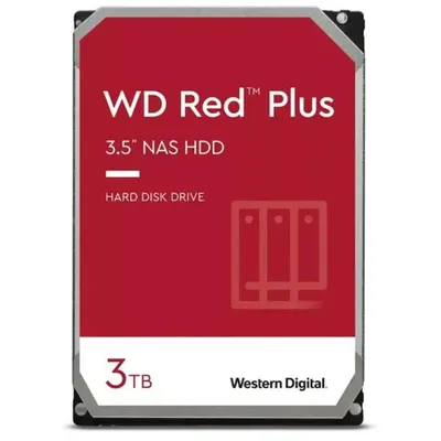 3TB 3,5" HDD SATA3 Western Digital Red Plus : WD30EFZX fotó