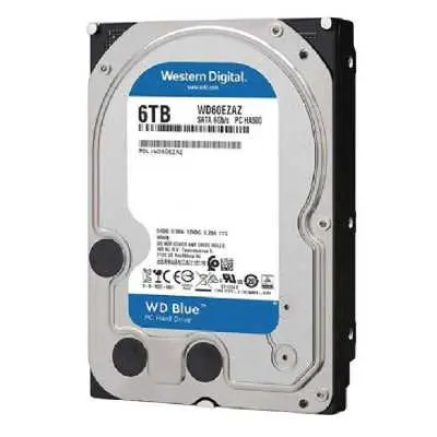 6TB 3,5" HDD SATA3 5400rpm 256MB WD Blue : WD60EZAZ fotó